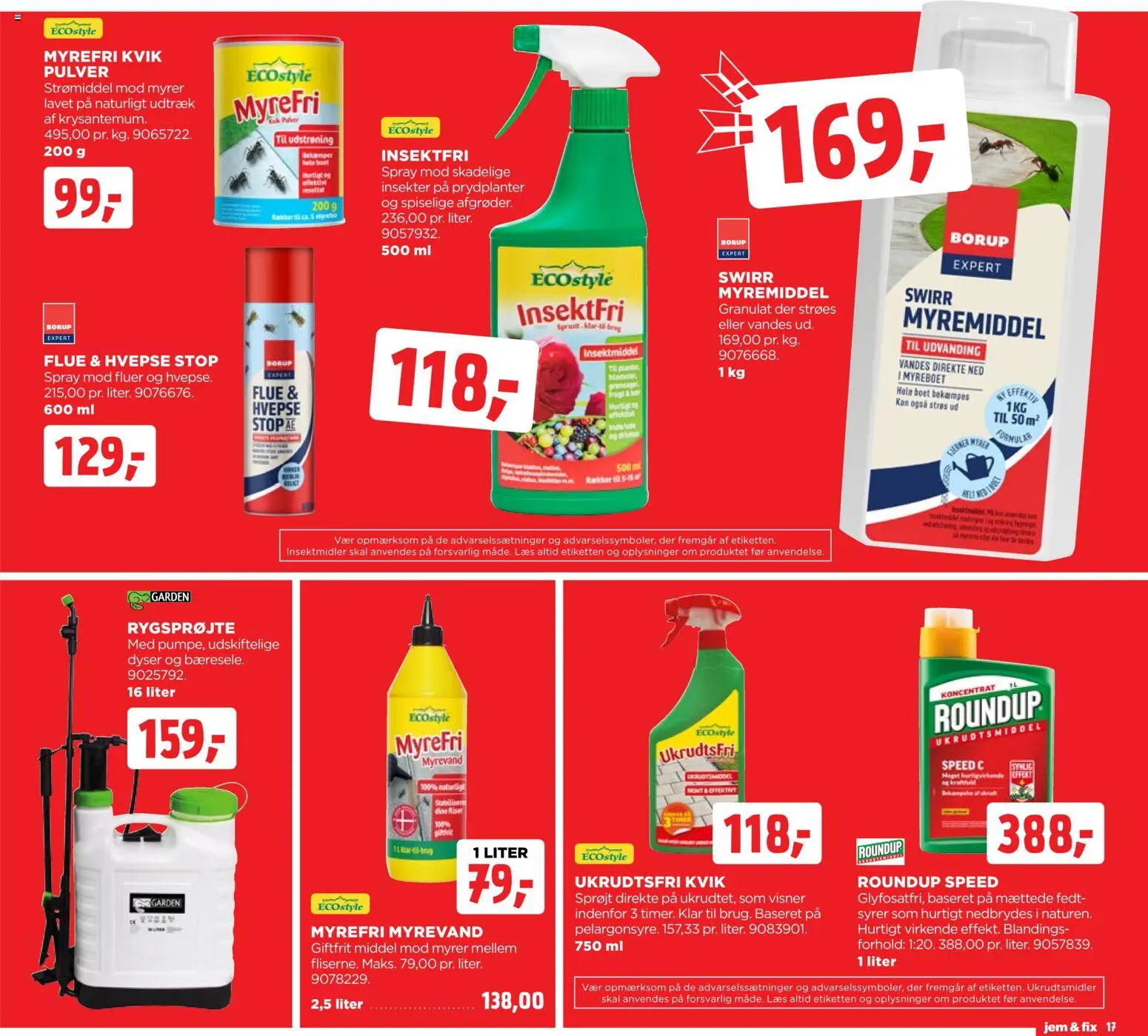 Jem & fix tilbudsavis – gyldig fra 07.06.2026 | Side: 17 | Produkter: Søm