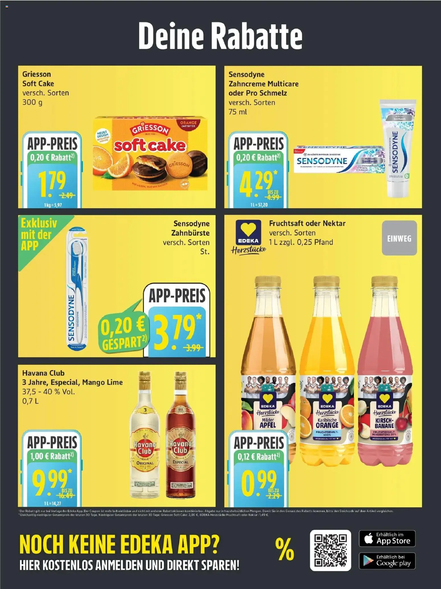 Edeka Prospekt Hamburg (ab 21.09.2026) » Angebote Online | Seite: 6 | Produkte: Havana club, Zahnbürste, Mango, Fruchtsaft