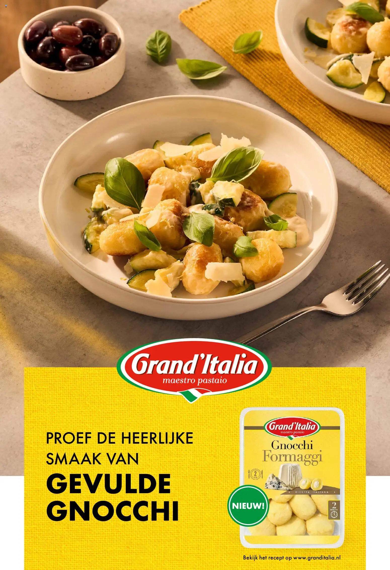 {H1} | Pagina: 13 | Producten: Gnocchi