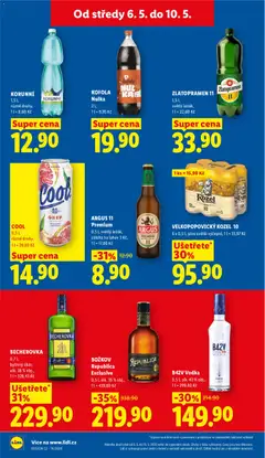 Náhled letáku ARGUS 11 Premium, 0,5 l, světlý ležák, záloha na lahev 3 Kč od 06.05.2026 | Strana: 20
