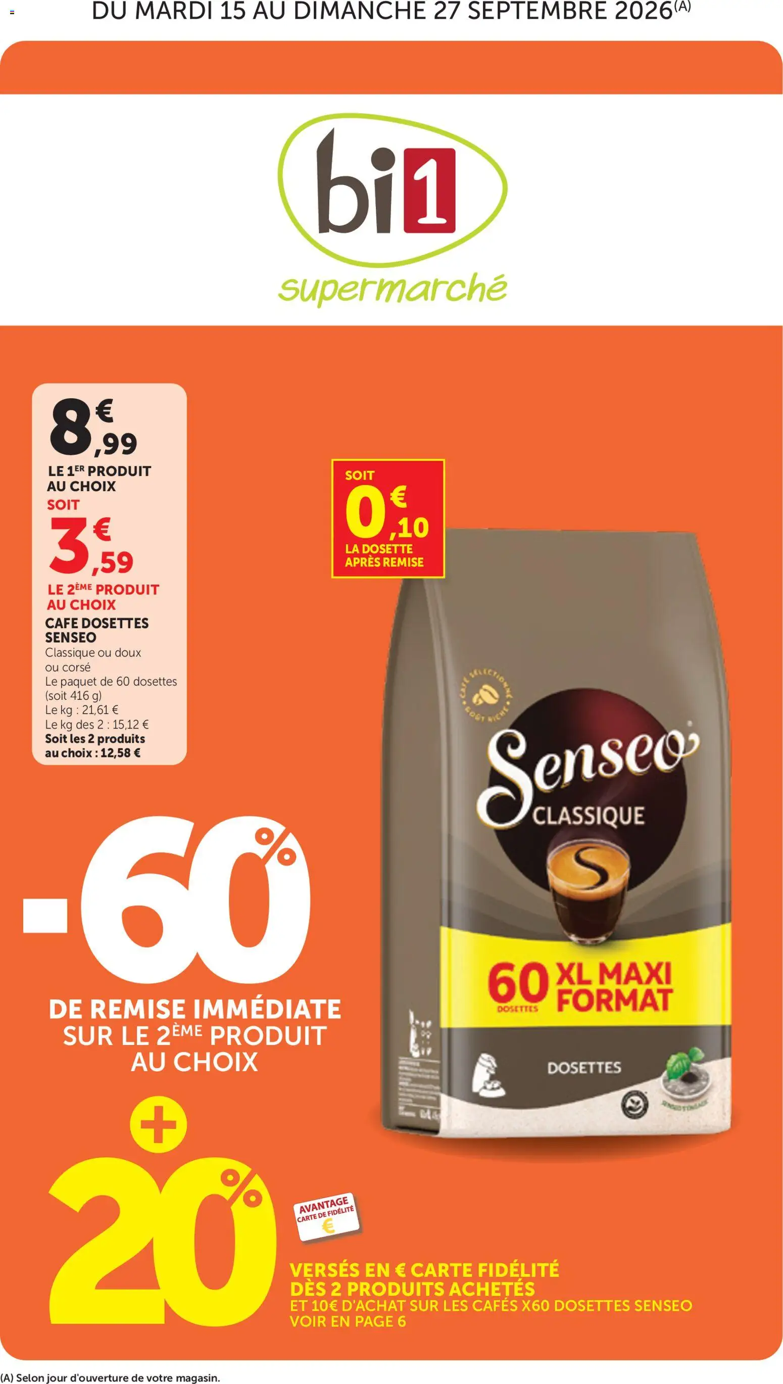 {H1} | Page: 1 | Produits: Senseo, Café, Dosettes Senseo