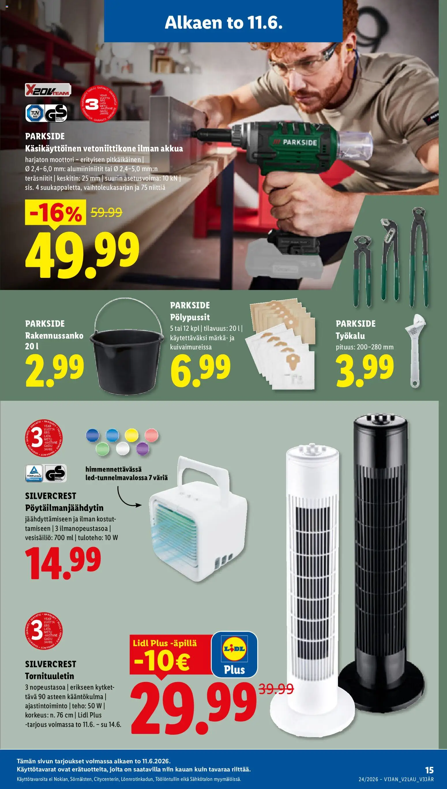 Lidl tarjoukset - Rovaniemi – voimassa 11.06.2026 alkaen | Sivu: 19