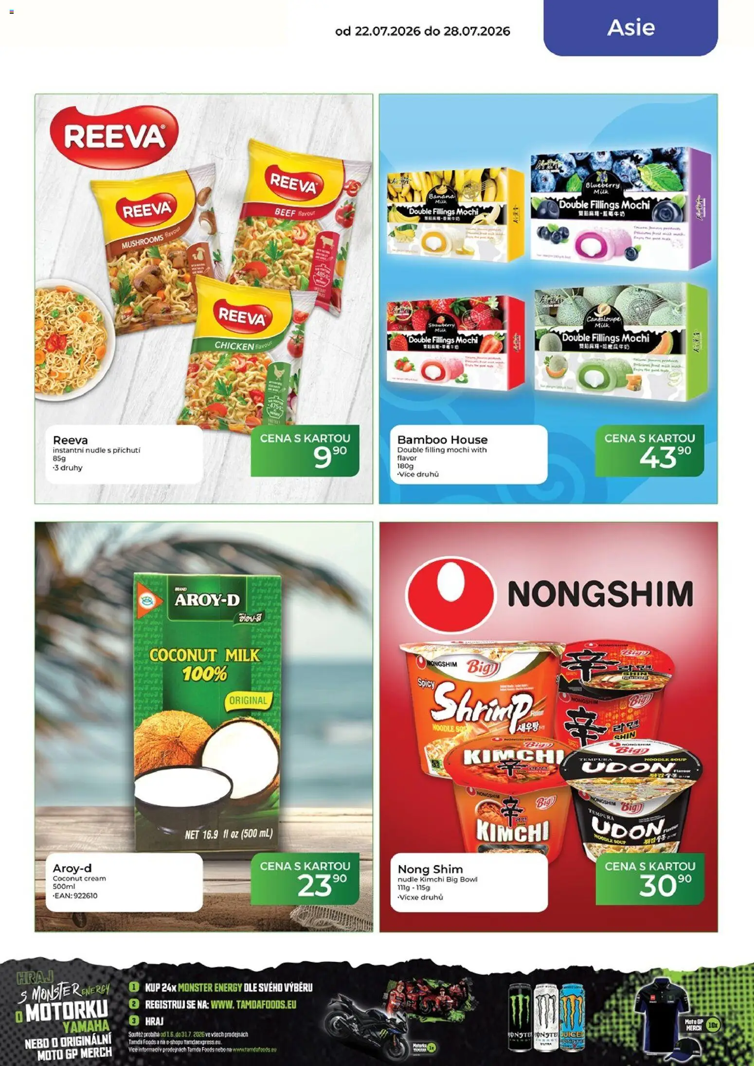 Tamda Foods leták od 22.07.2026 | Strana: 45 | Produkty: Monster, Kimchi, Monster Energy, Nudle
