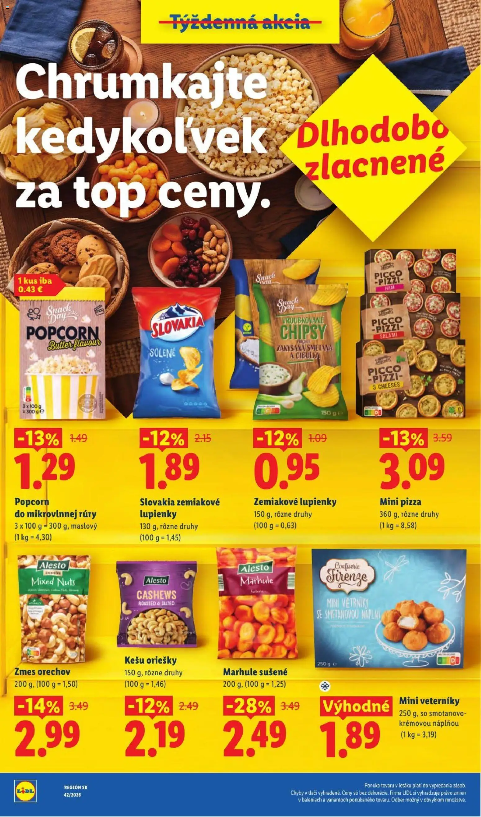 Nové Lidl akcie – leták je platný od 12.10.2026 | Strana: 6