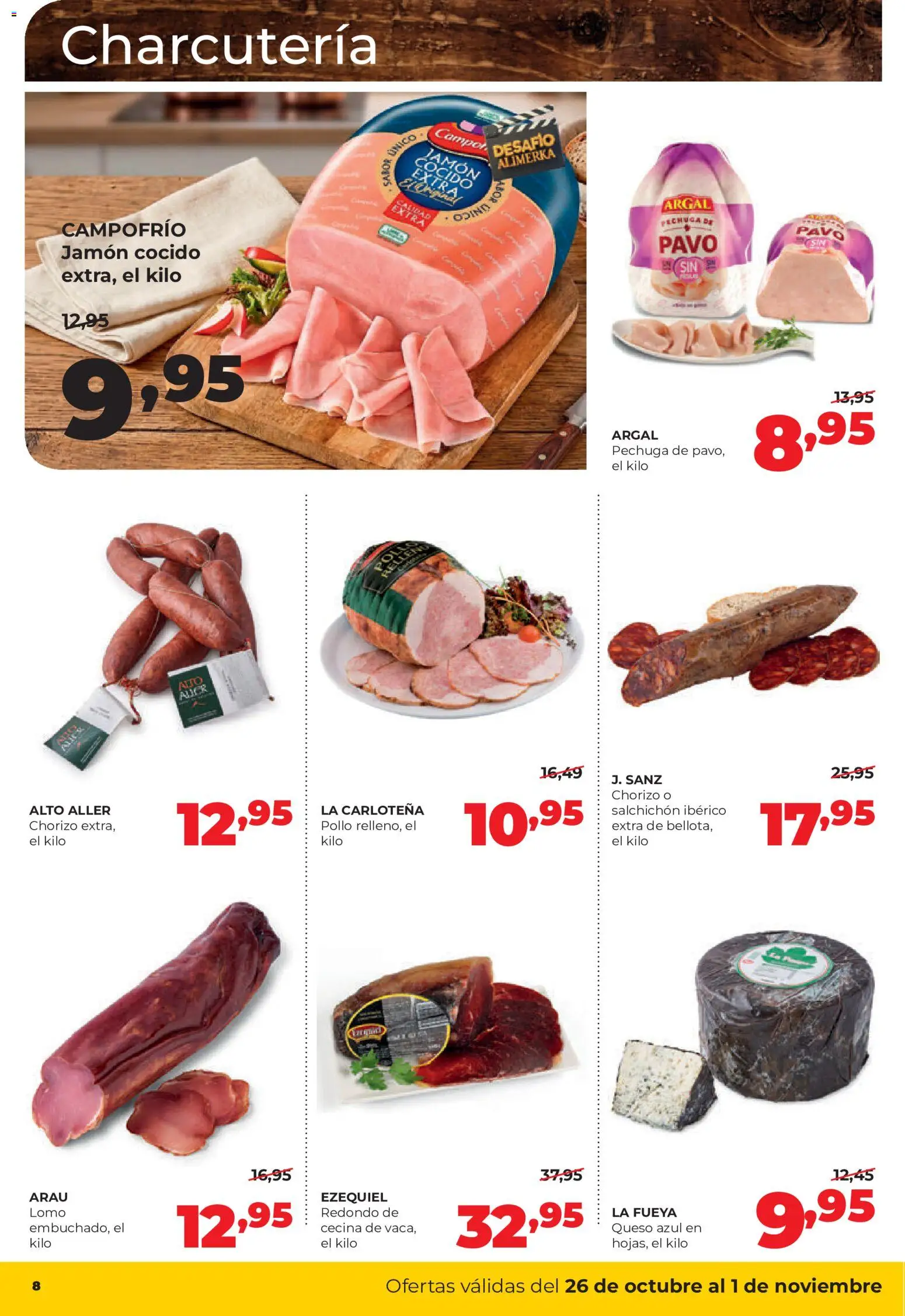 Folleto Alimerka - Página 8 - Ofertas válidas hasta el 1 de noviembre de 2026