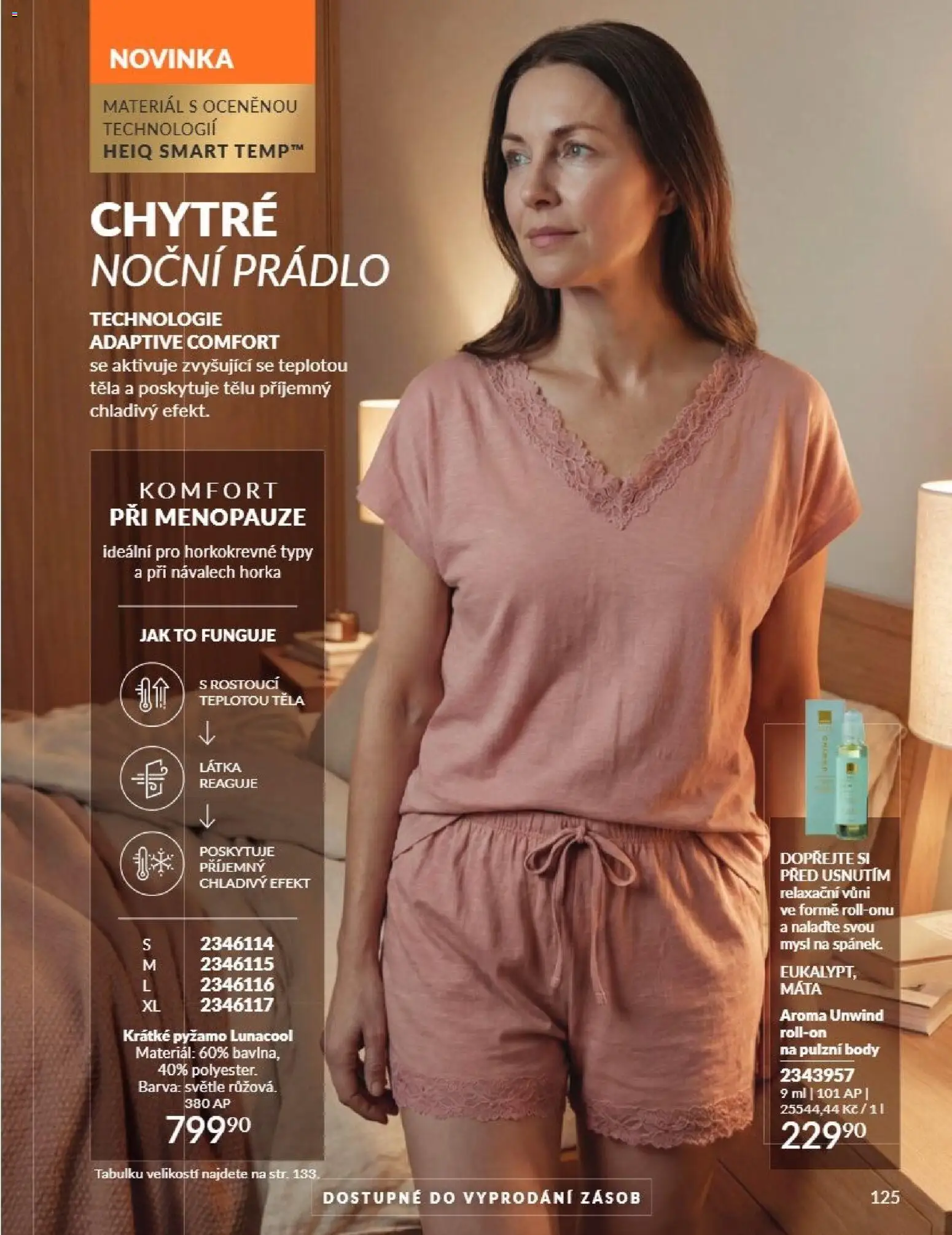 Avon Katalog 08/2026 od 01.08.2026 | Strana: 125 | Produkty: Pyžamo, Body