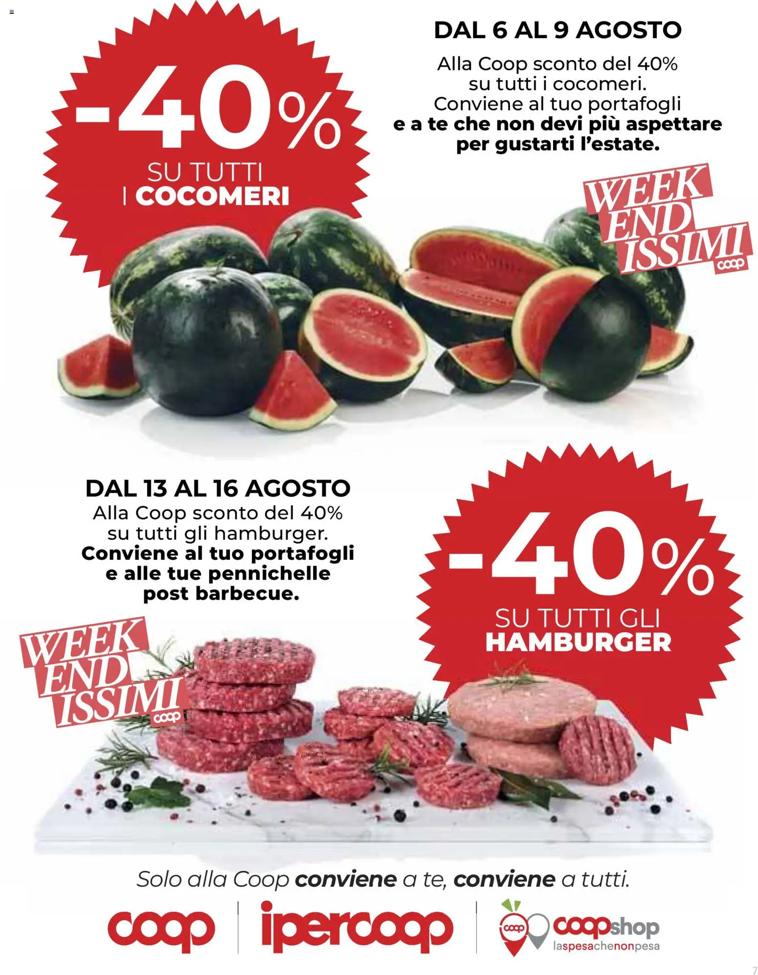 Volantino COOP del 06/08/2026 | Pagina: 7