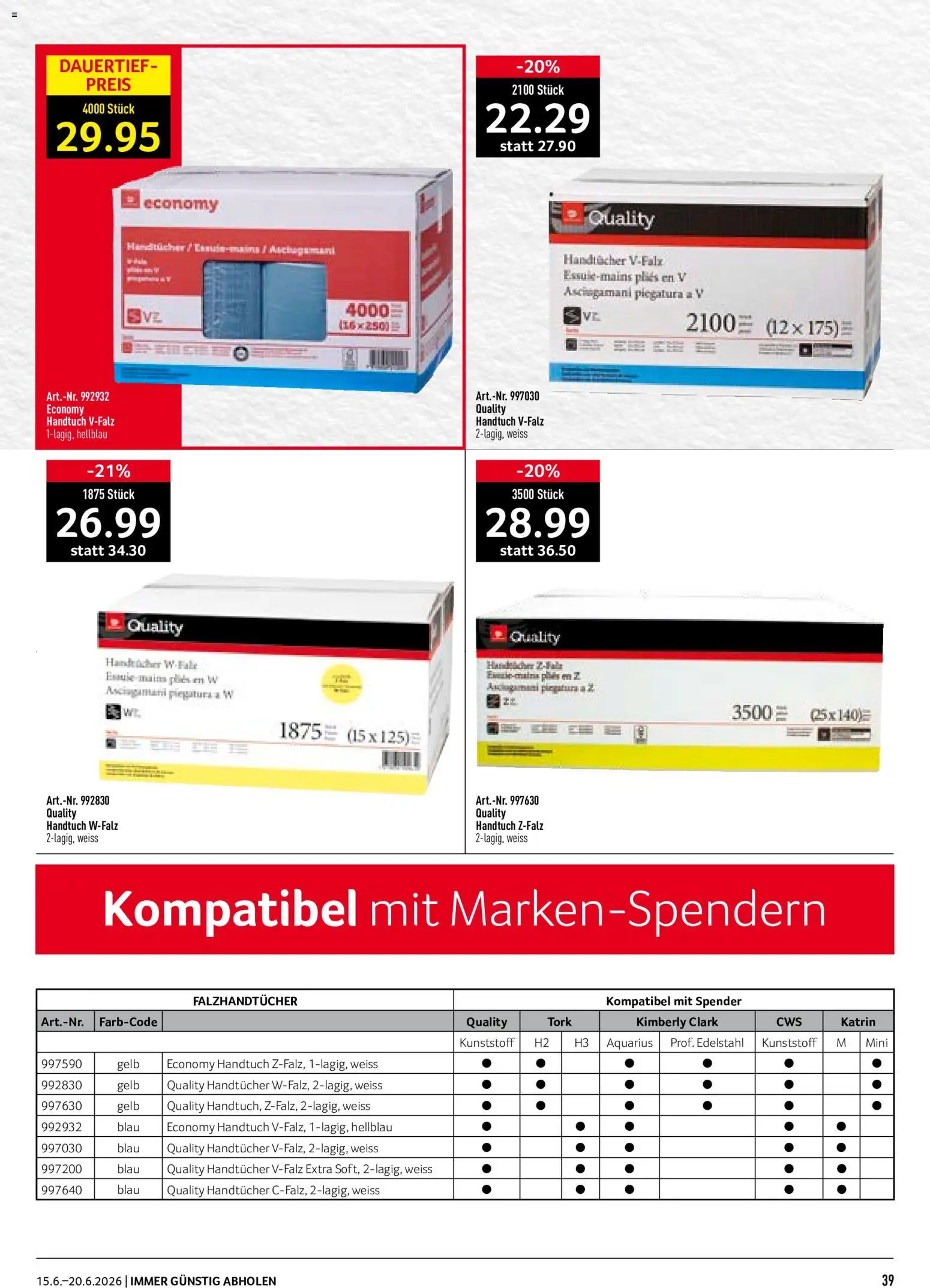 Prodega aktionen – gültig ab 15.06.2026 | Seite: 39