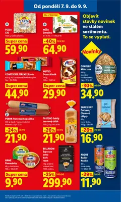Náhled letáku TASTINO Světlý toustový chléb, 500 g, 1 kg = 43,80 Kč od 07.09.2026 | Strana: 19