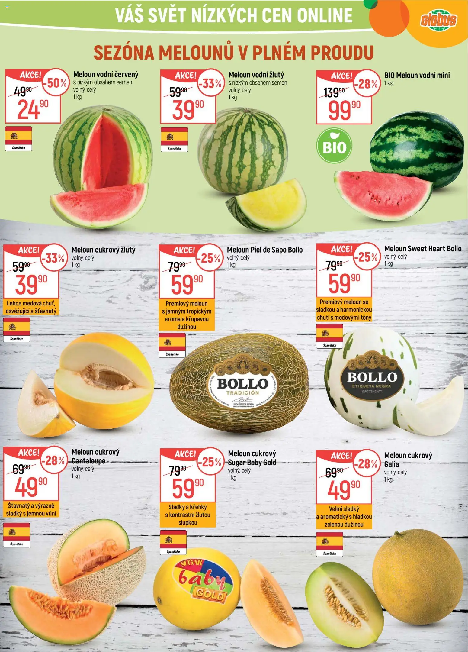 Globus leták - Můj Globus od 08.07.2026 | Strana: 2 | Produkty: Meloun, Globus, Meloun vodní