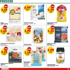 Anteprima del volantino INSALATA DI MARE, 175 g - al kg 11,37 € valido a partire dal 08/10/2026 | Pagina: 8 | Prodotti: Speck, Formaggio grattugiato, Surimi, Mozzarella