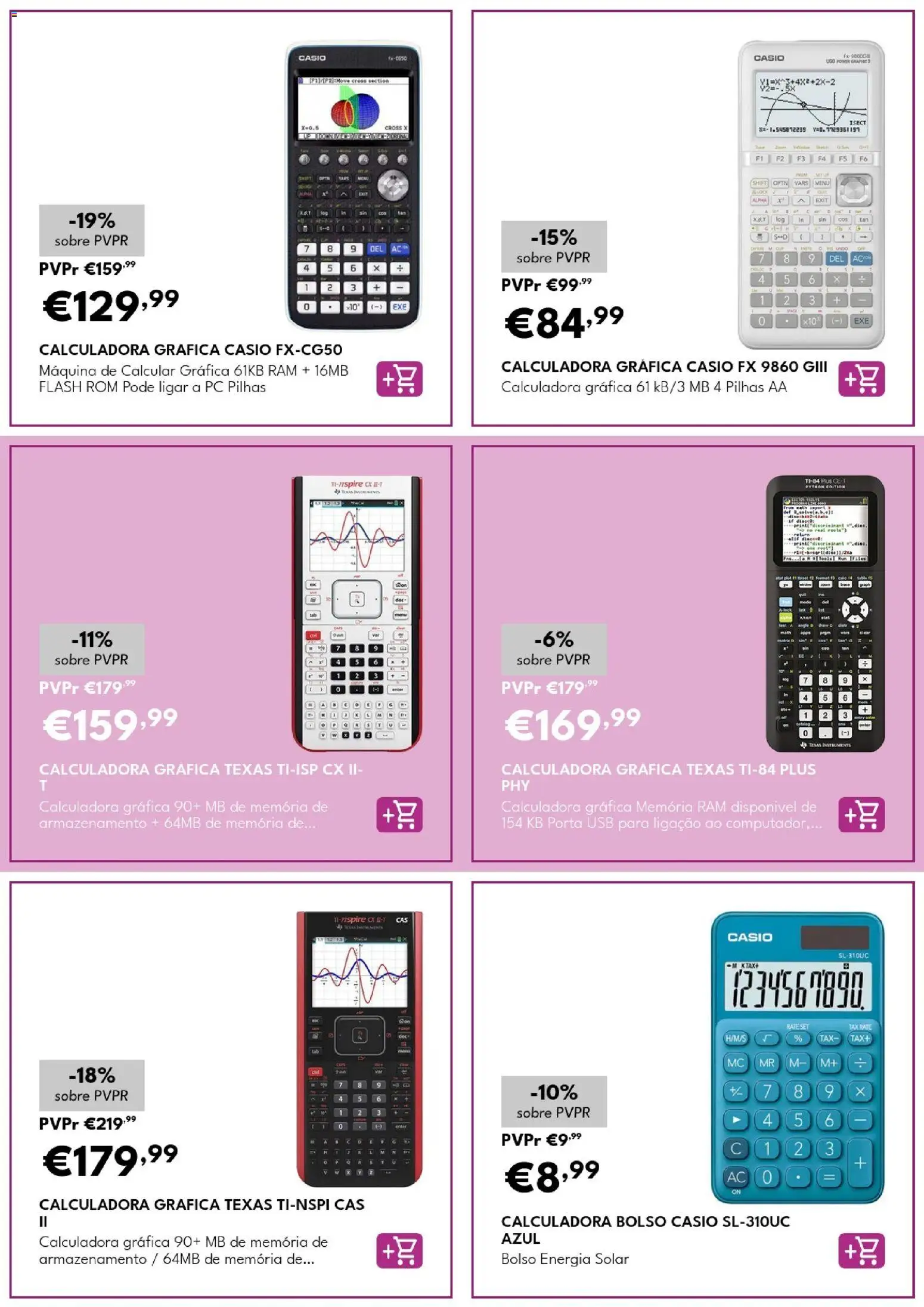 Radio Popular Especial Calculadoras │ válido de 01/09/2026 | Página: 2 | Produtos: Computador, Porta, USB, Pilhas
