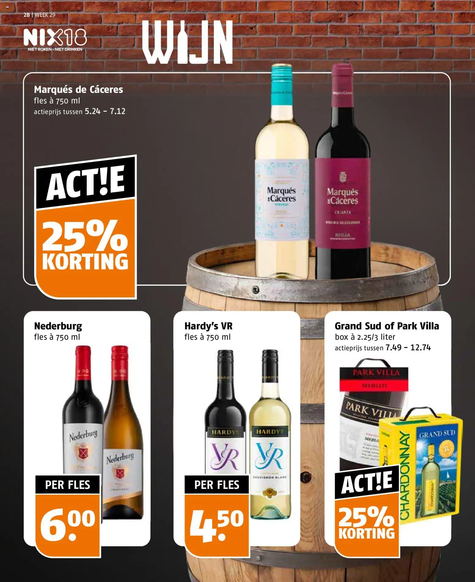 {H1} | Pagina: 28 | Producten: Wijn, Fles, Box
