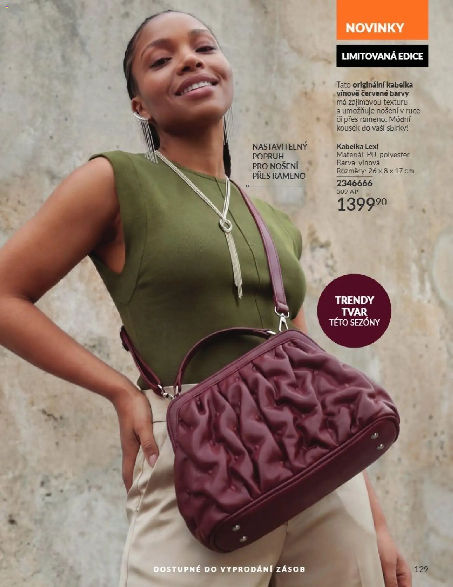 Avon Katalog 07/2026 od 01.07.2026 | Strana: 129 | Produkty: Kabelka, Barvy