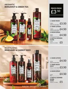 Preview of Avon - Offers valid from 01/07/2026 | Page: 211 | Products: Shower, Rosemary, Tea, Carrot