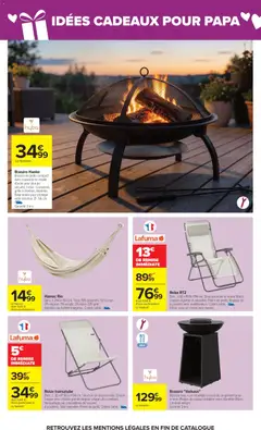 Carrefour - Prévisualisation de Carrefour catalogue valide à partir de 09.06.2026 | Page: 33 | Produits: Brasero, Base, Fauteuil, Chaise
