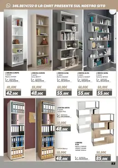 Anteprima del volantino Orizzonte Mobile catalogo valido a partire dal 16.01.2026 | Pagina: 53 | Prodotti: Libreria