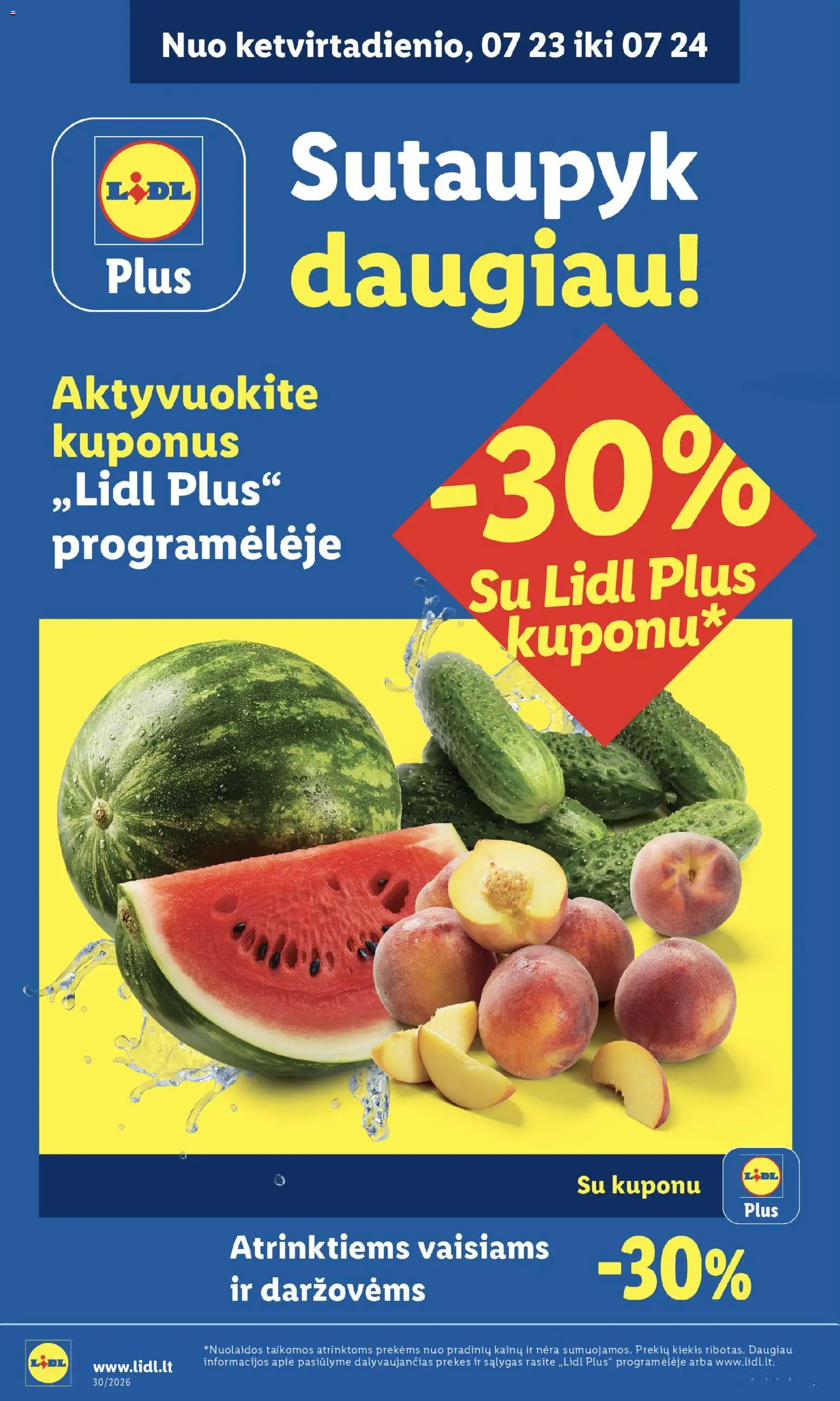 LIDL akcijos nuo 2026.07.20 | Puslapis: 2 | Prekių: Krepšelis