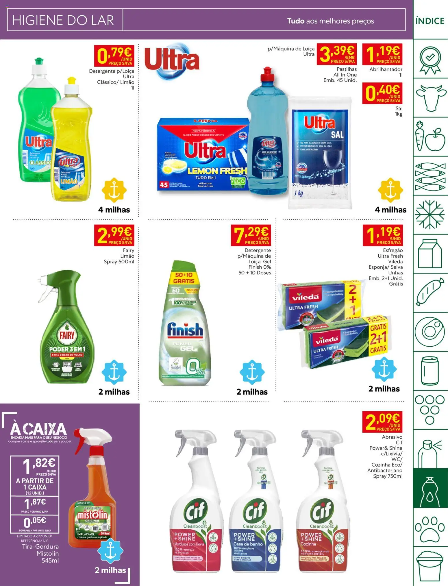 Recheio folheto Madeira │ válido de 06/10/2026 | Página: 35 | Produtos: Abrilhantador, Detergente, Caixa, Banho