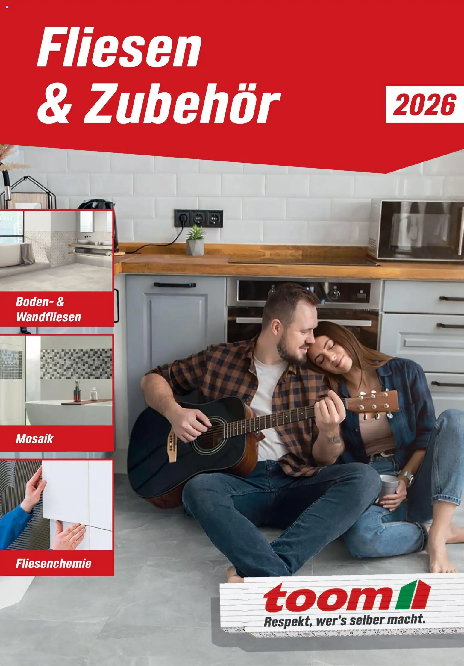 Toom Baumarkt Fliesen & Zubehör 2026 (ab 01.01.2026) zum Blättern catalogue cover