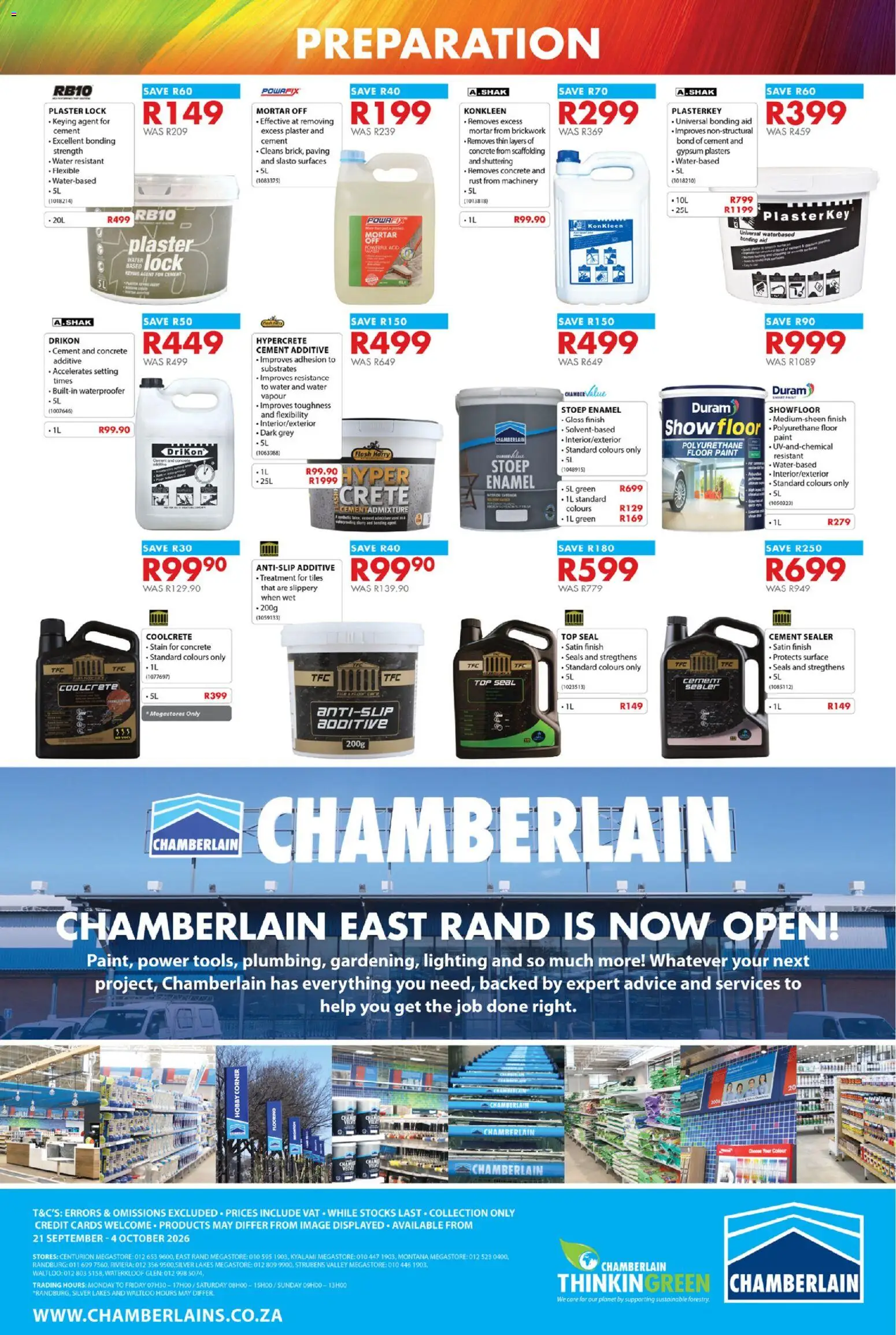New Chamberlain catalogue – valid from 21/09/2026 | Page: 12