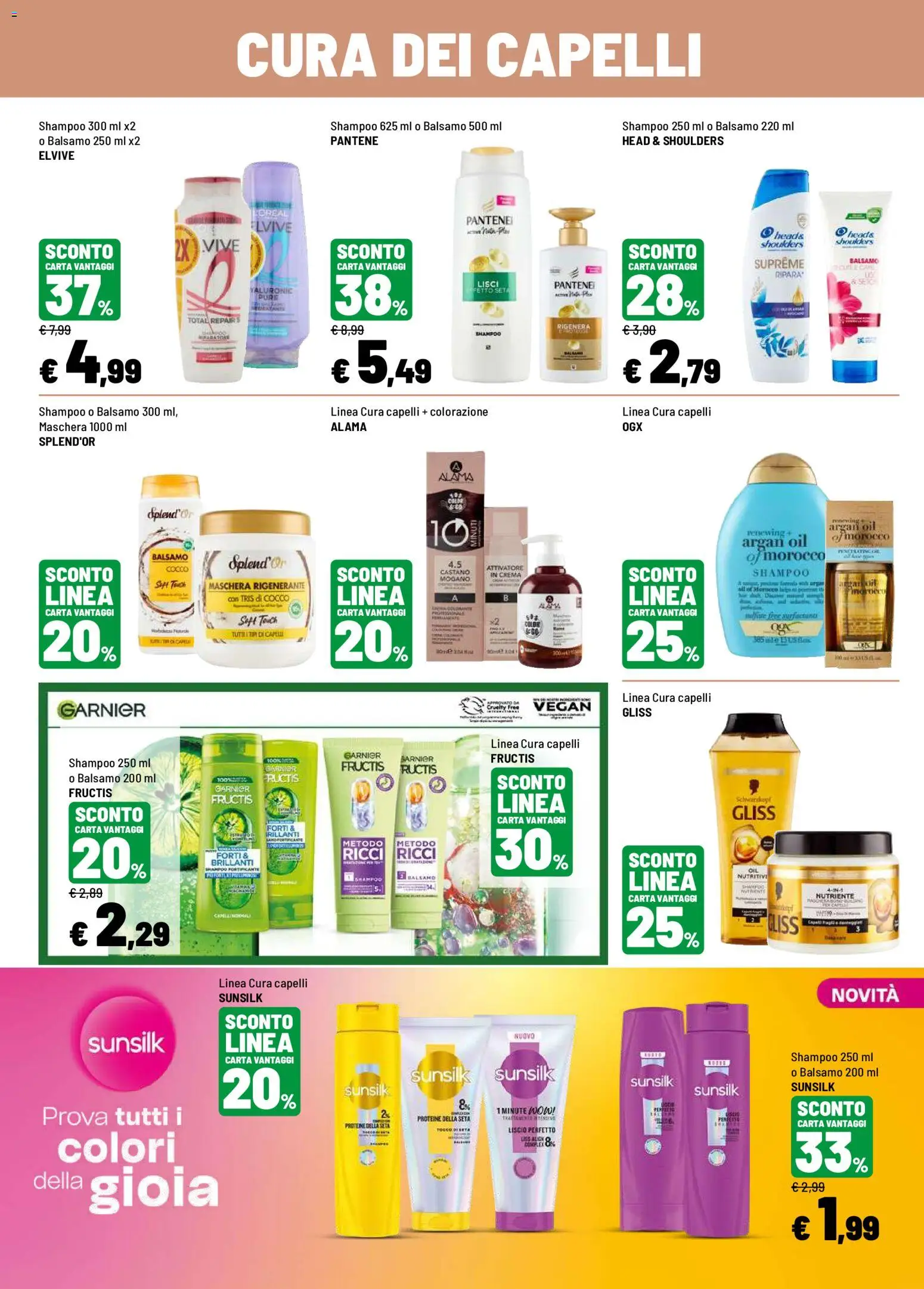 Volantino Iper del 21/09/2026 | Pagina: 3 | Prodotti: Head & Shoulders, Shampoo, Balsamo, Maschera
