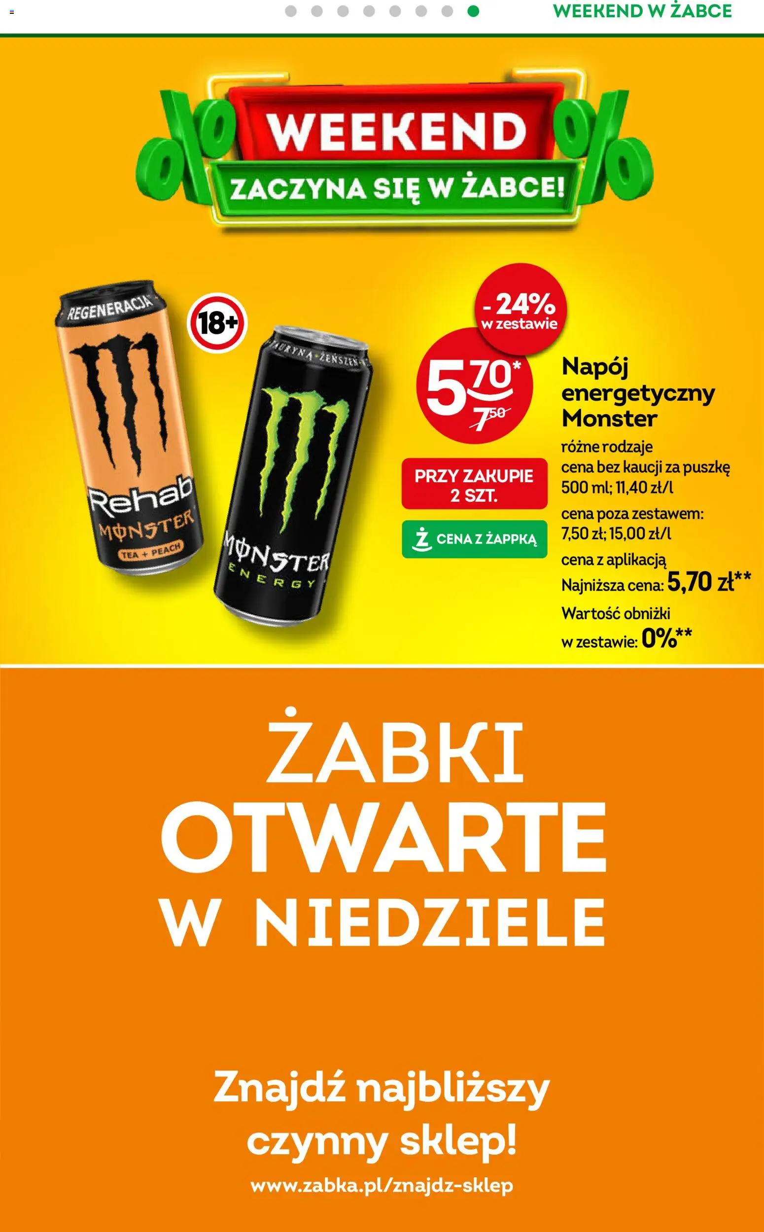 Żabka gazetka - Weekendowe promocje od 29.05.2026 | Strona: 9