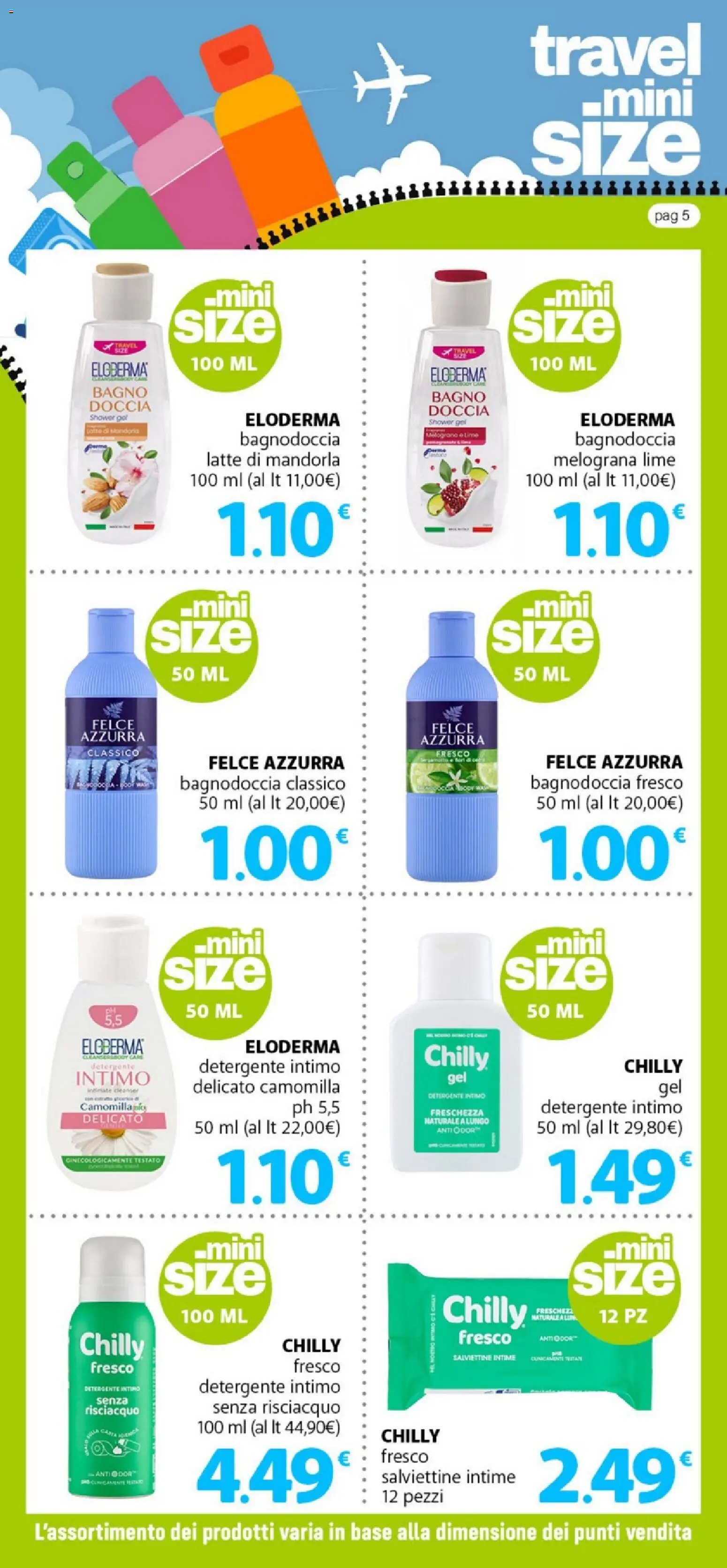 Volantino DOK del 14/07/2026 | Pagina: 5 | Prodotti: Detergente intimo, Intimo, Lime, Bagno
