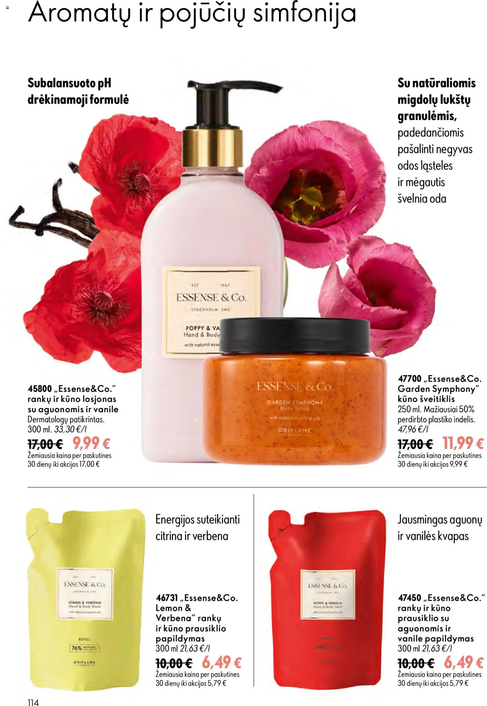 Oriflame akcijos nuo 2026.08.05 | Puslapis: 114 | Prekių: Kvapas, Šveitiklis, Vanilė