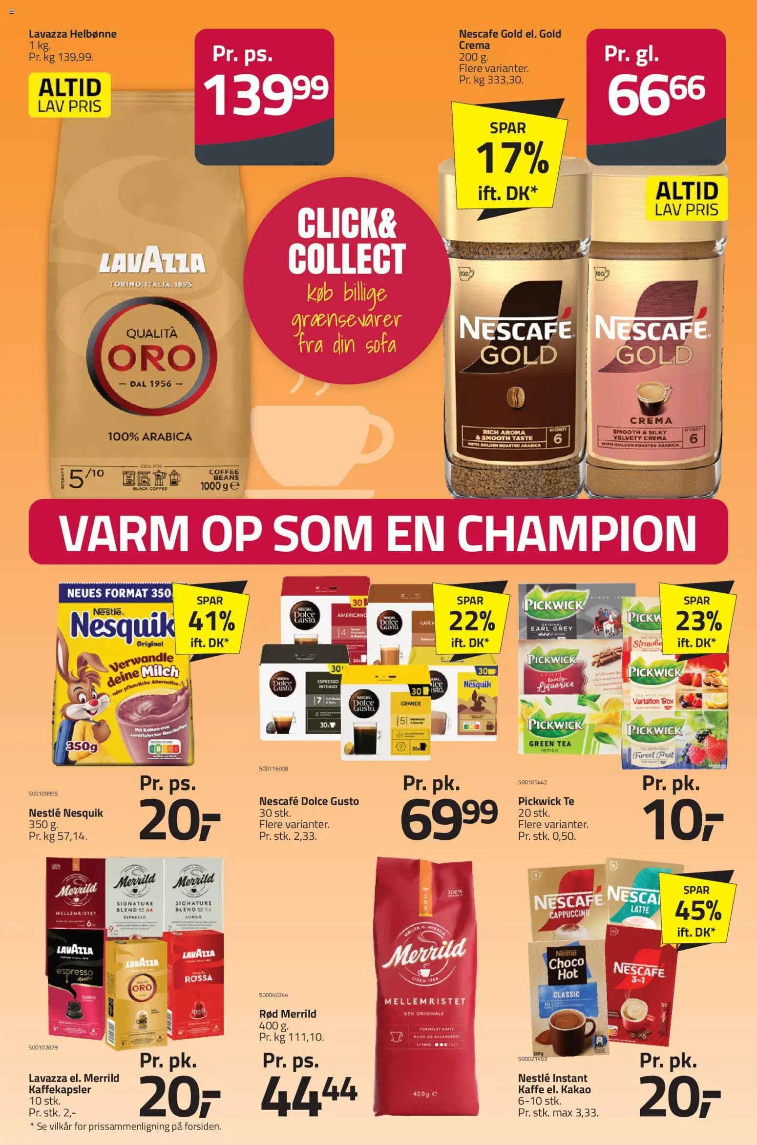 Fleggaard tilbudsavis – gyldig fra 02/09/2026 | Side: 41 | Produkter: Kaffe, Te, Kakao, Søm