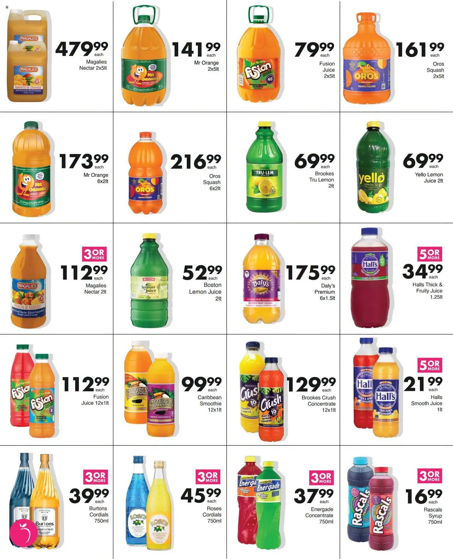 New Save catalogue – valid from 07/09/2026 | Page: 17 | Products: Juice, Fruit, Lemon, Peach