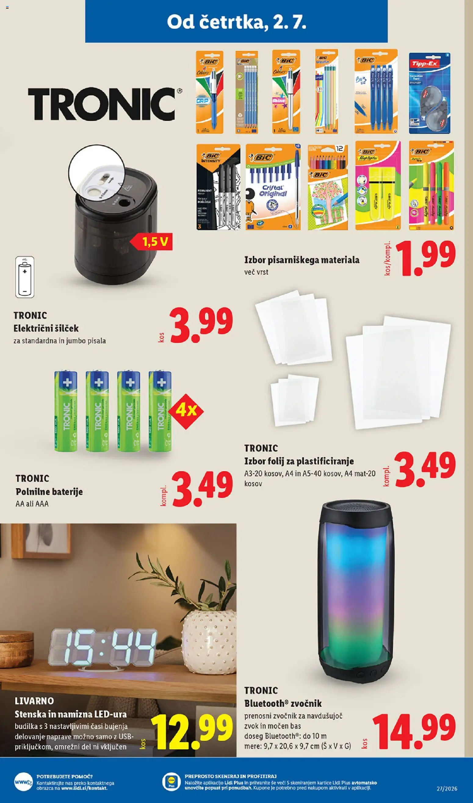 Novi Lidl katalog ponudbe – veljaven od 02.07.2026 | Stran: 31