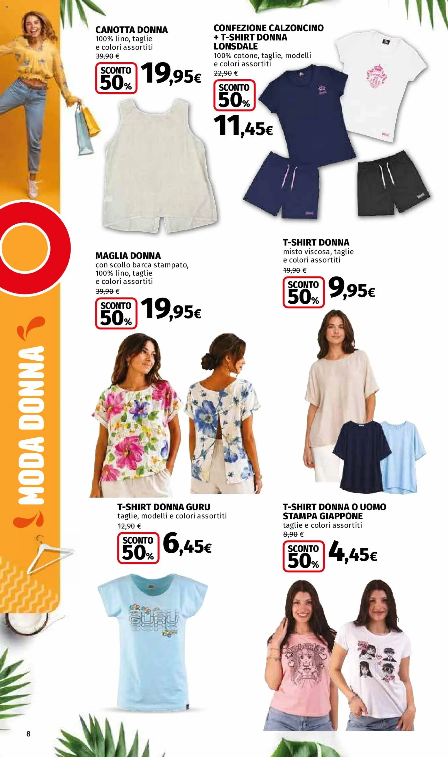 Volantino Ipercoop del 04/07/2026 | Pagina: 8 | Prodotti: Canotta, Stampa