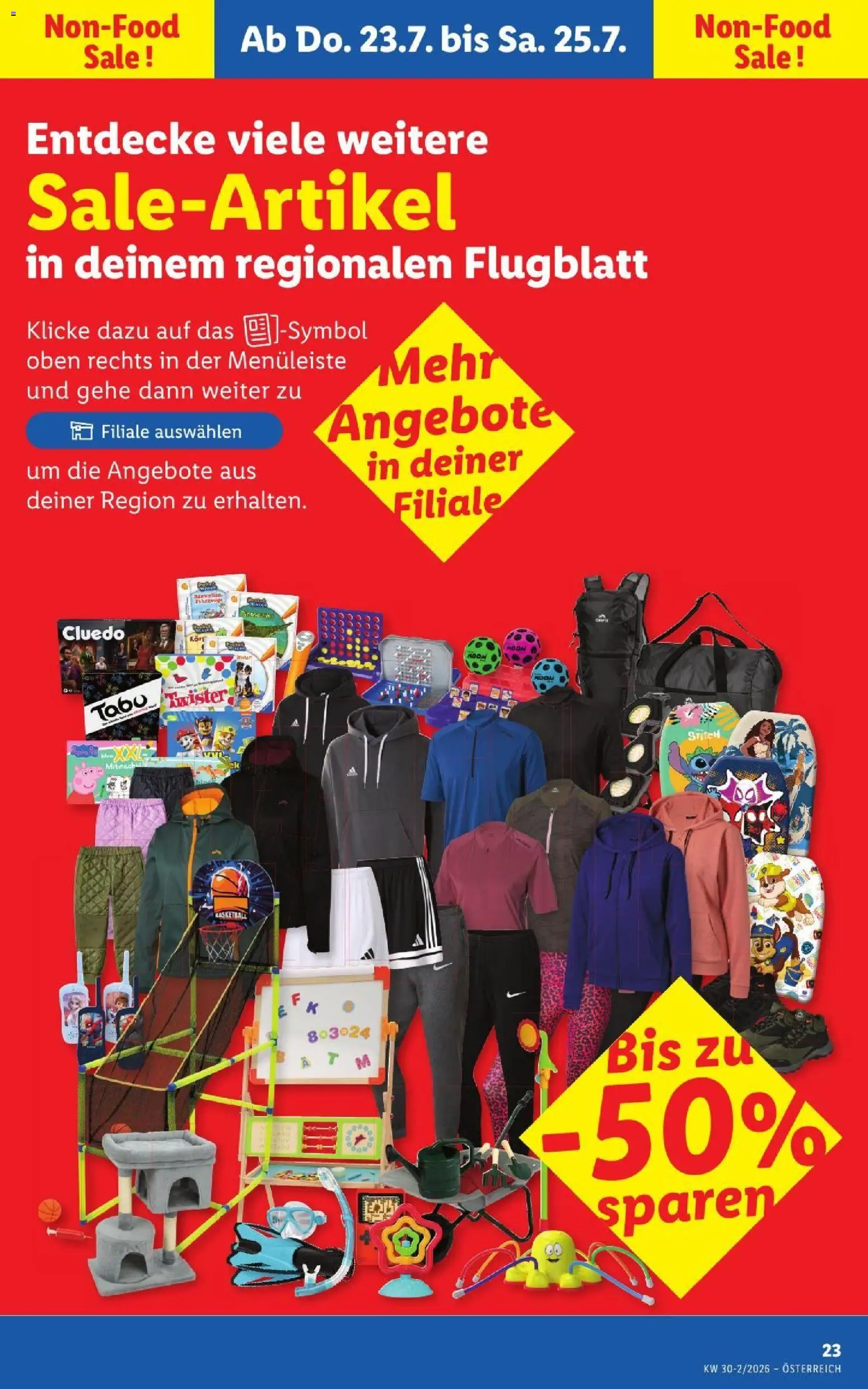 Lidl - Flugblatt ab 23.07.2026 ✳️ Angebote ab donnerstag — page 26