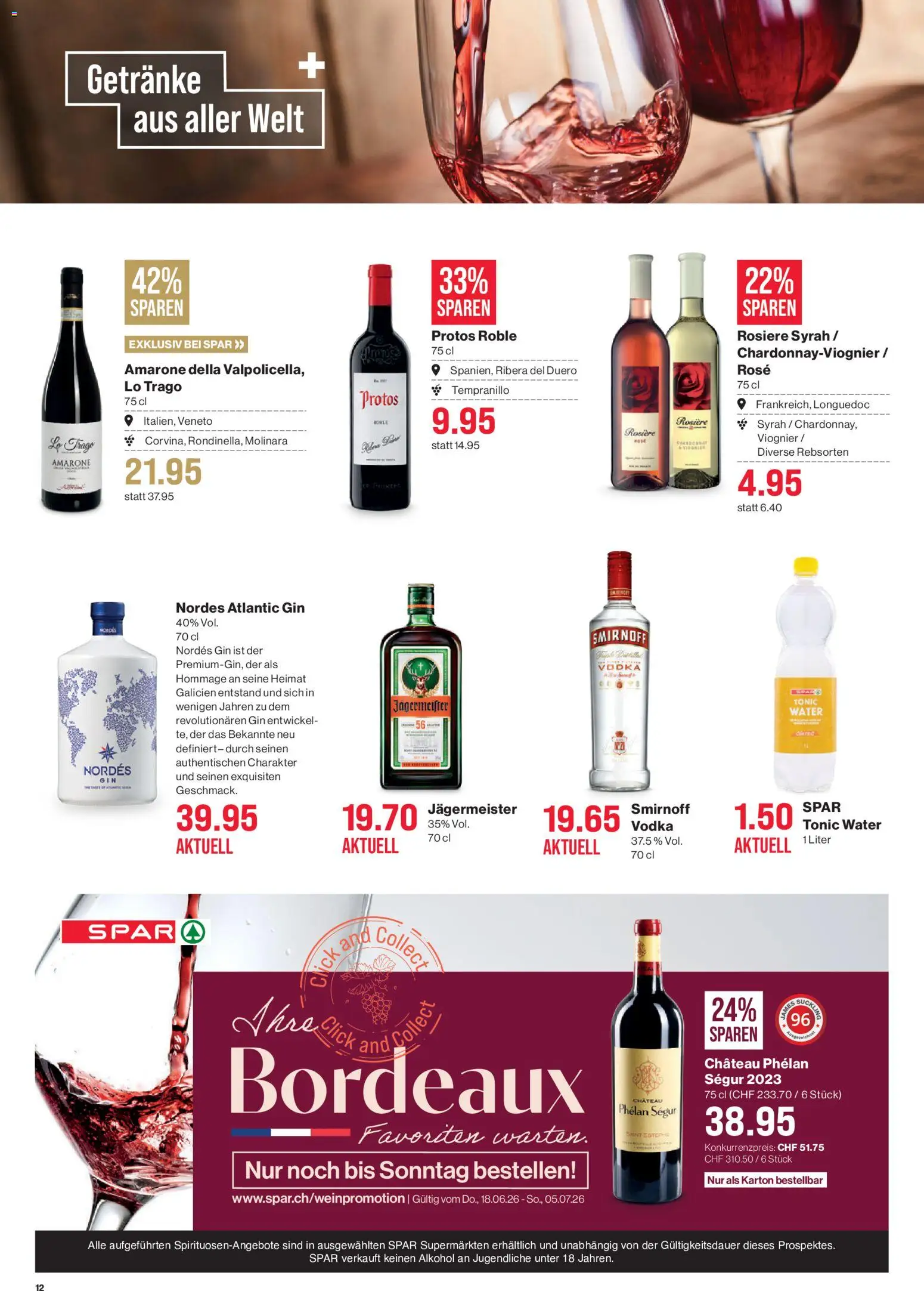SPAR aktionen – gültig ab 02.07.2026 | Seite: 12 | Produkte: Gin