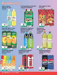 KTC Katalog - Pregled kataloga iz trgovine KTC, vrijedi od 06.05.2026 | Stranica: 26 | Proizvodi: Pepsi, Sok, Voda, Dove