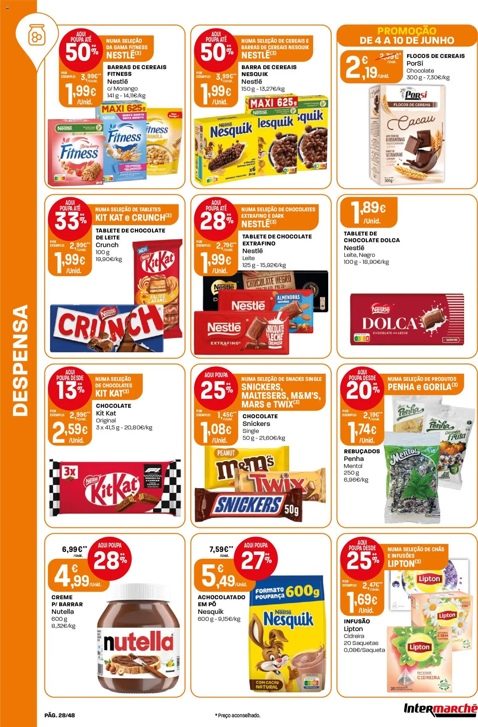 Intermarché folheto │ válido de 04.06.2026 | Página: 28