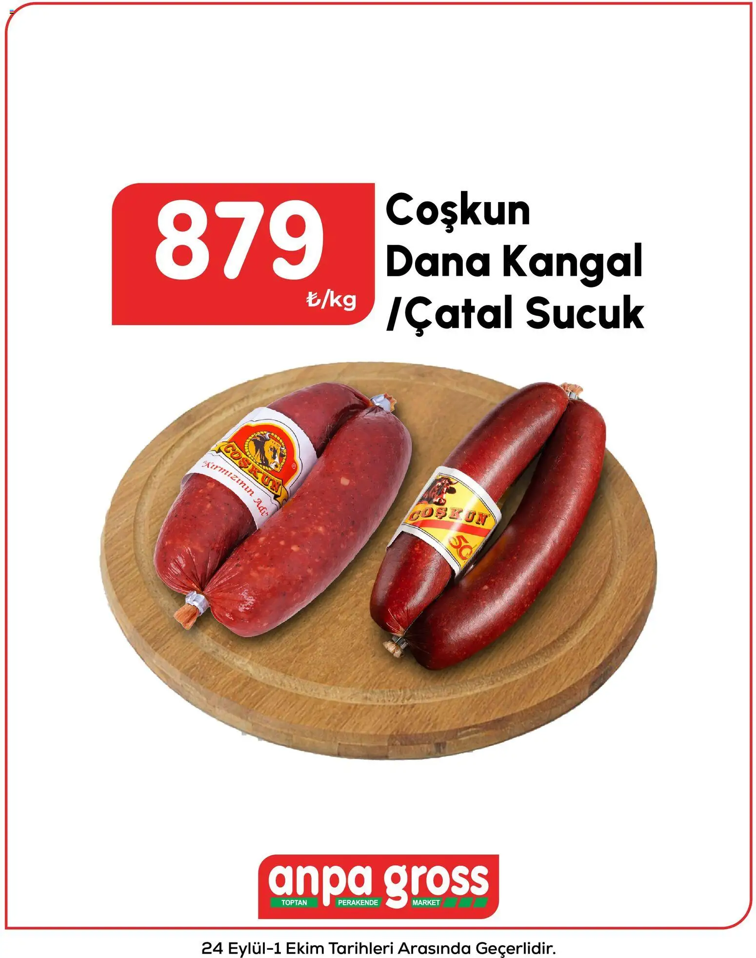 Anpa Gross Katalog - 29 Eylül 2026 tarihinden itibaren geçerlidir | Sayfa: 3 | Ürünler: Sucuk
