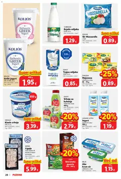 Kiselo vrhnje, 12% m.m. - Pregled kataloga iz trgovine Plodine, vrijedi od 14.10.2026 | Stranica: 28
