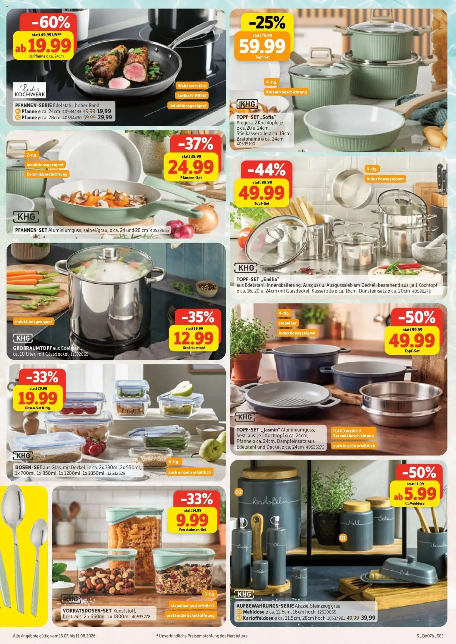 Sconto Spezialprospekt Erfurt – gültig ab 15.07.2026 | Seite: 3 | Produkte: Kartoffeln