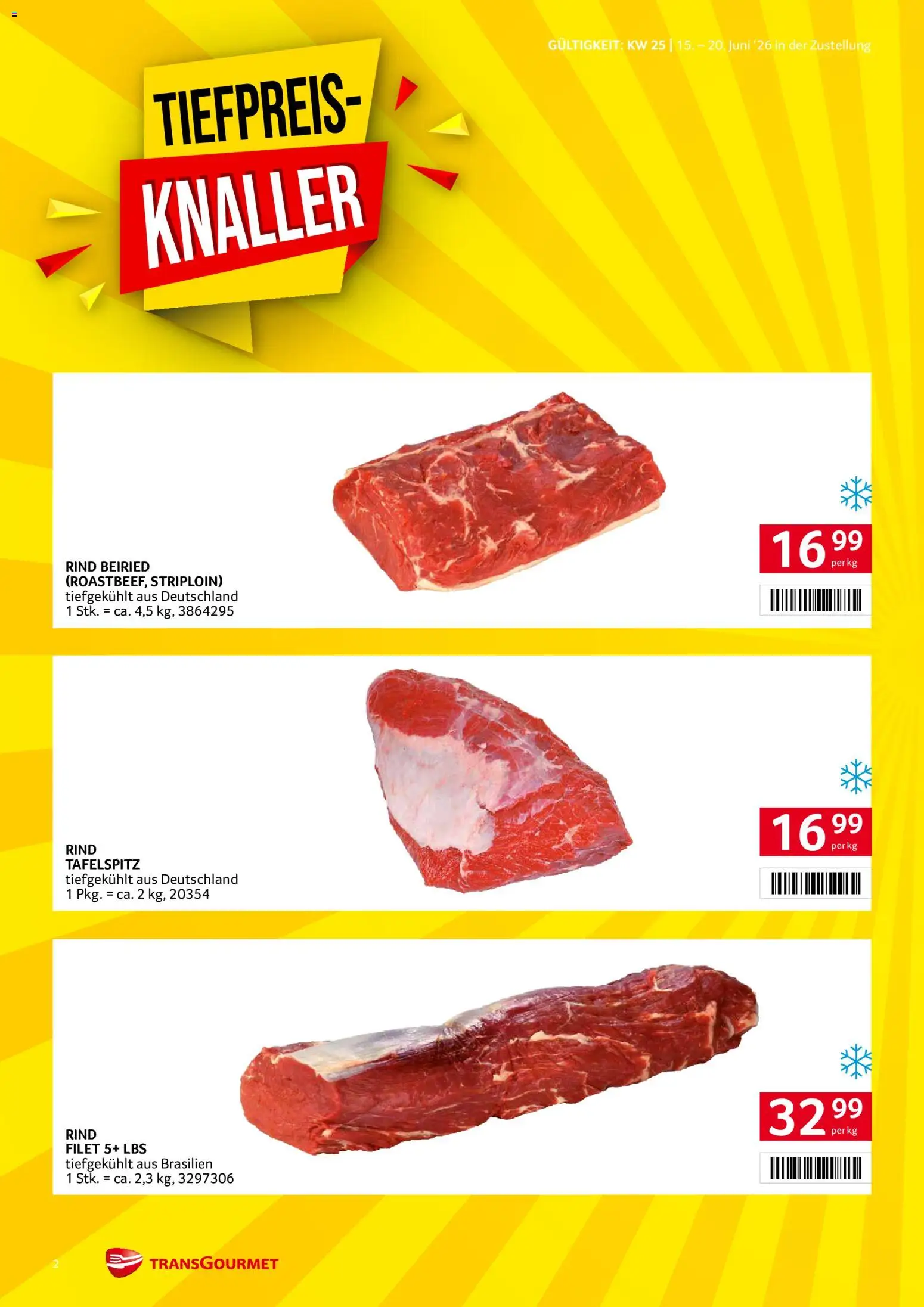 Transgourmet Zustellaktion gültig ab 15.06.2026 | Seite: 2