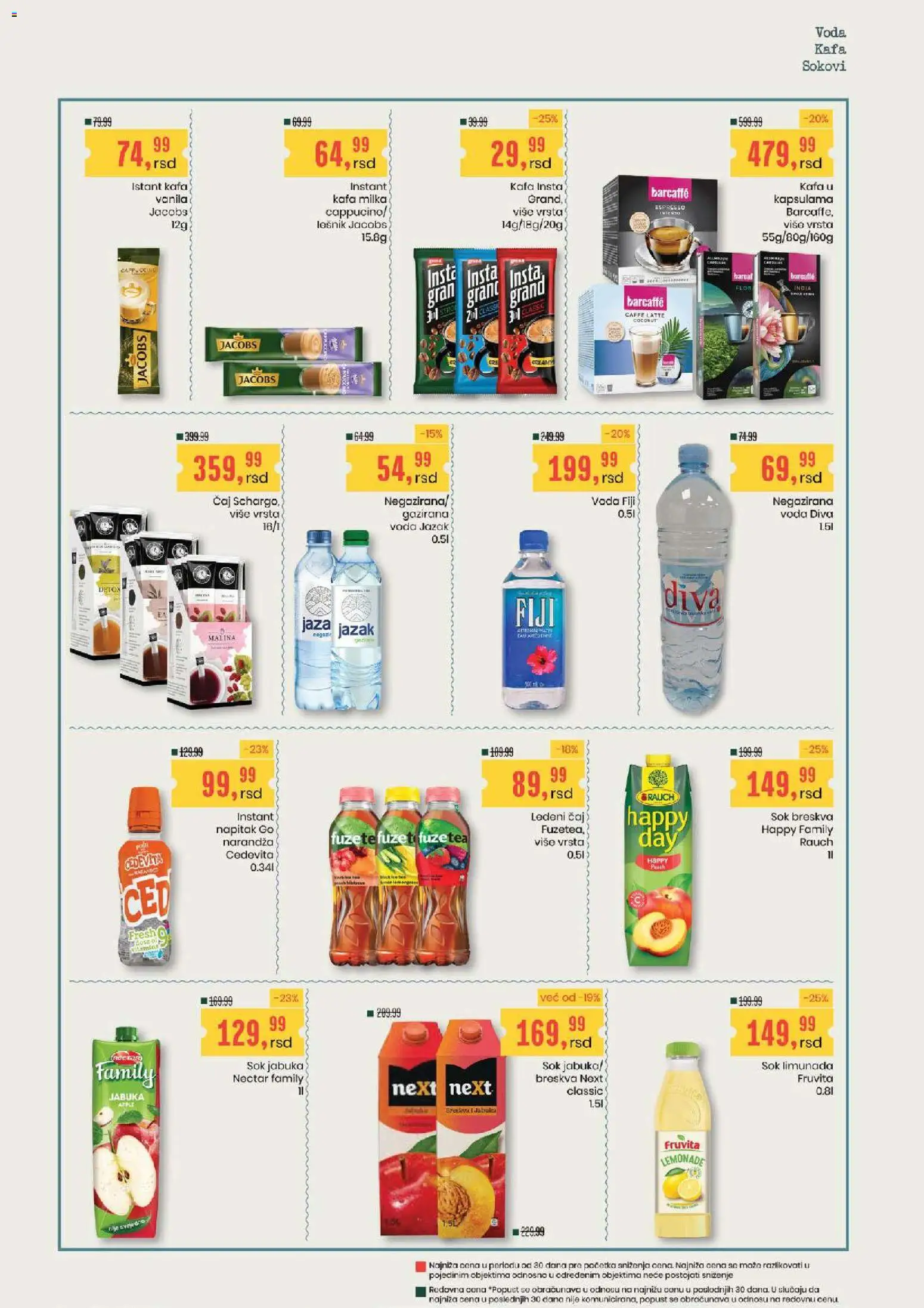 Aroma Market katalog - važi od 11.06.2026 | Strana: 18 | Proizvode: Barcaffé, Fruvita, Breskva, Čaj