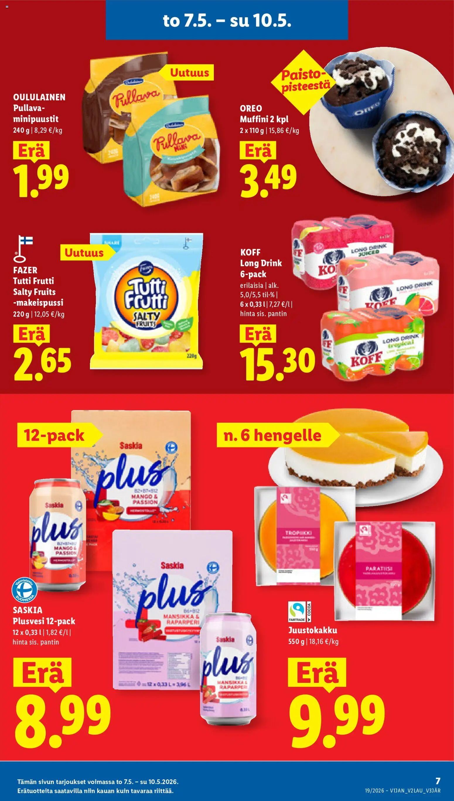 Lidl tarjoukset - Rovaniemi – voimassa 07.05.2026 alkaen | Sivu: 7