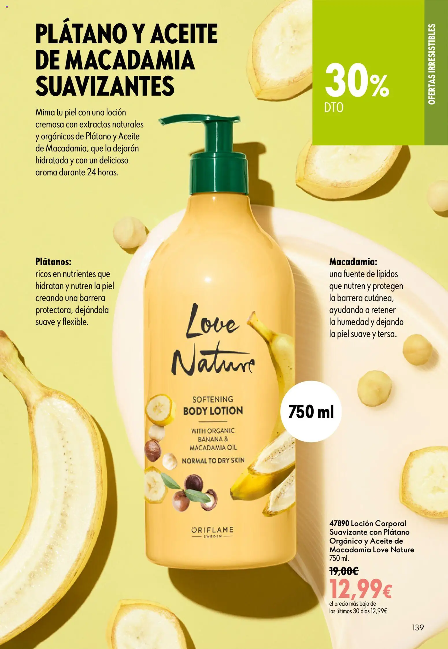 Oriflame - Catálogo Campaña 11 │ válido desde el 05/08/2026 | Página: 139 | Productos: Loción corporal, Aceite, Suavizante, Body
