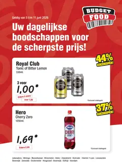 Budget Food folder - Voorbeeld van een folder van Budget Food, geldig van 05.06.2026