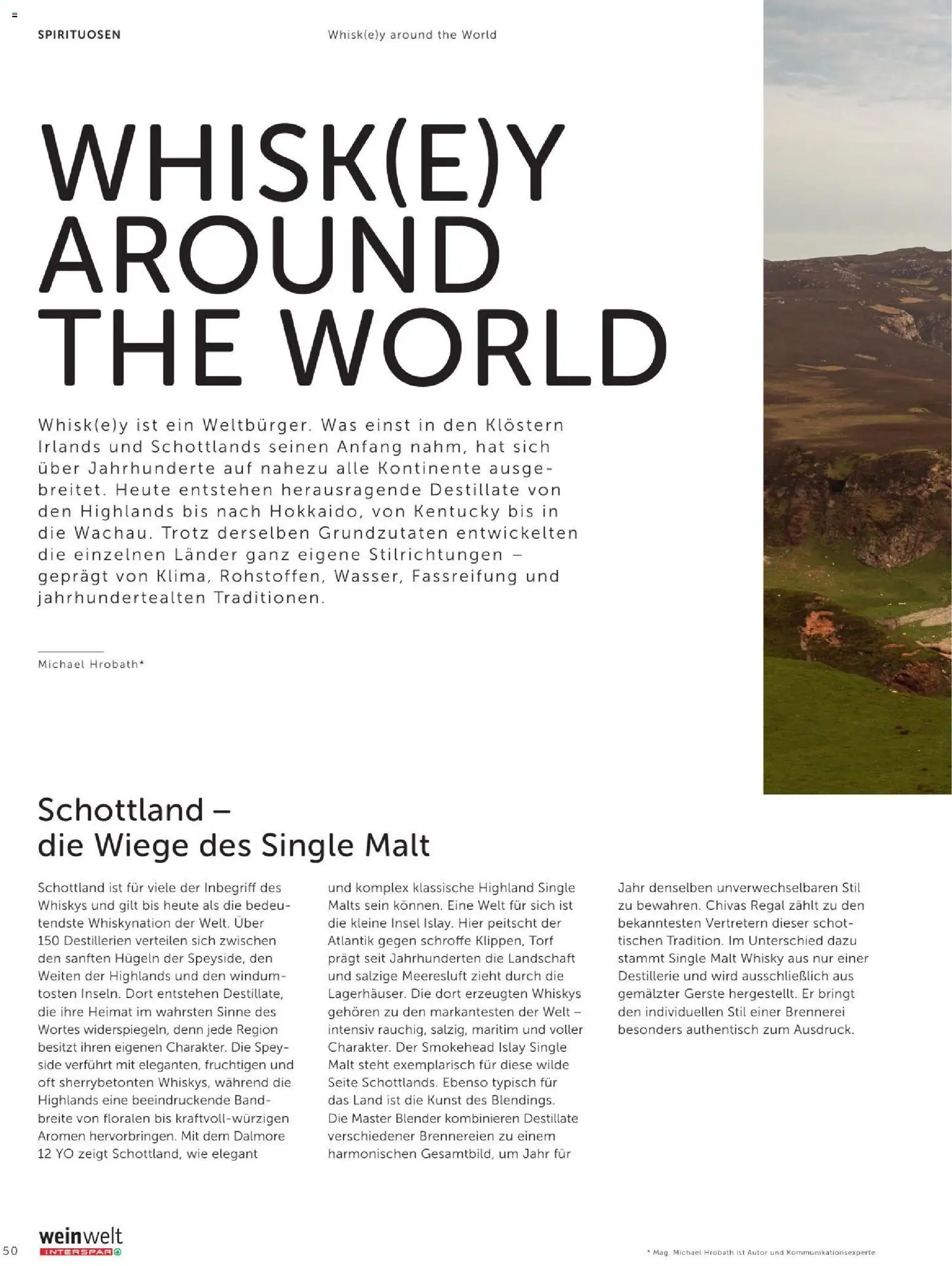 Interspar Wein Welt gültig ab 08.09.2026 | Seite: 50 | Produkte: Whiskey, Regal