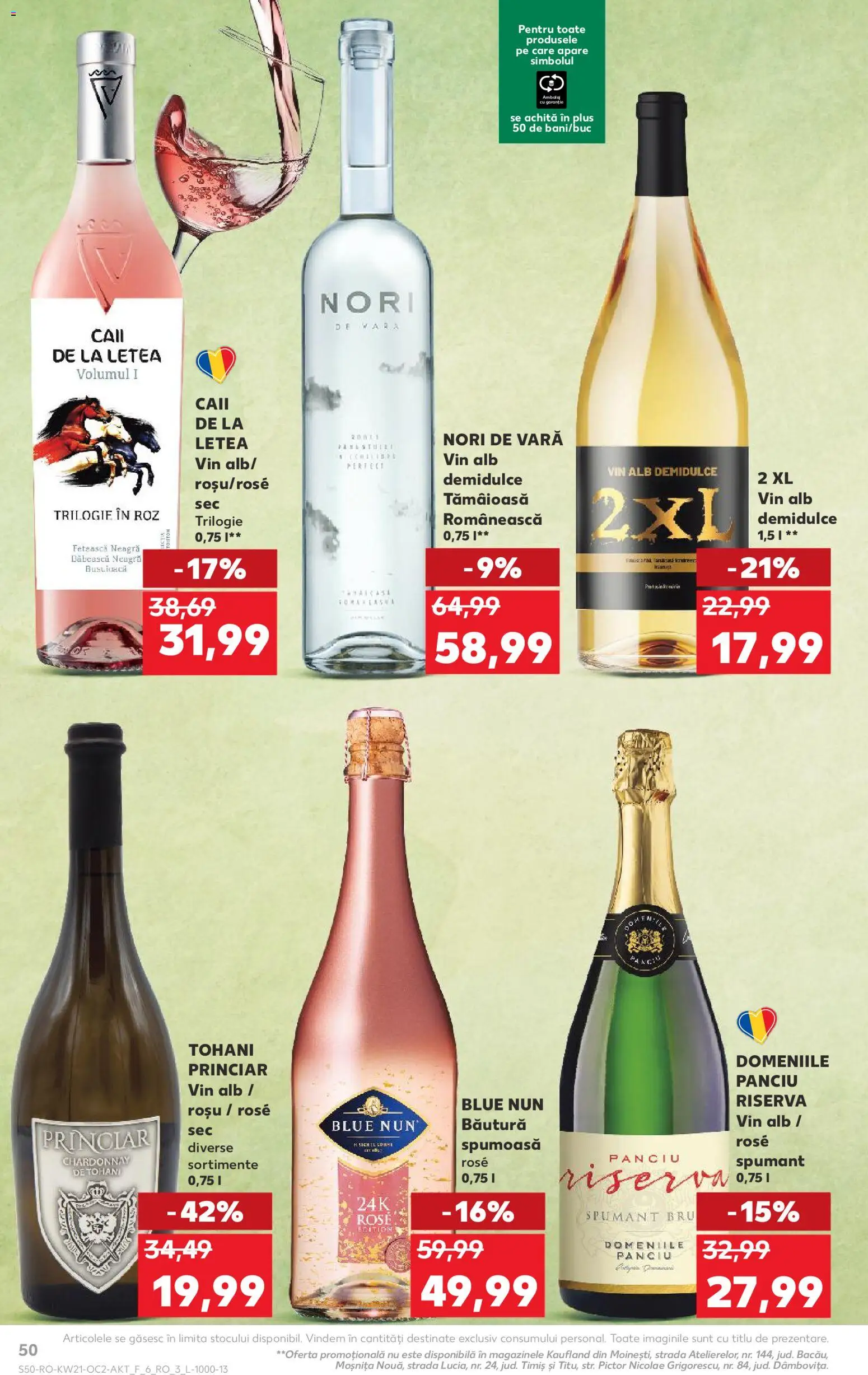 Kaufland RO akciós ujság - amely érvényes a következő dátumtól: 20.05.2026 | Oldal: 50