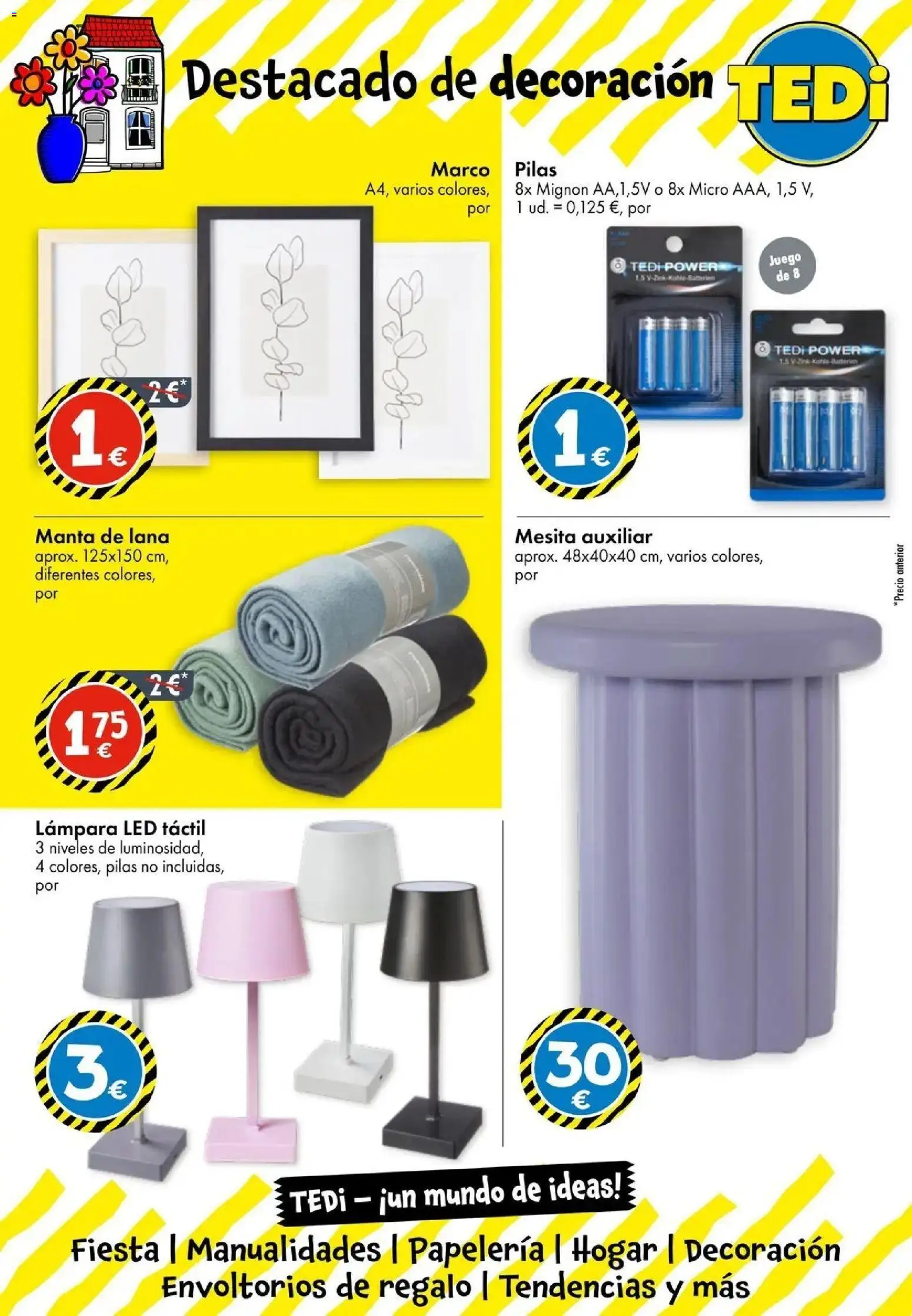 TEDi folleto │ válido desde el 18.06.2026 | Página: 18 | Productos: Manta, Marco, Lámpara