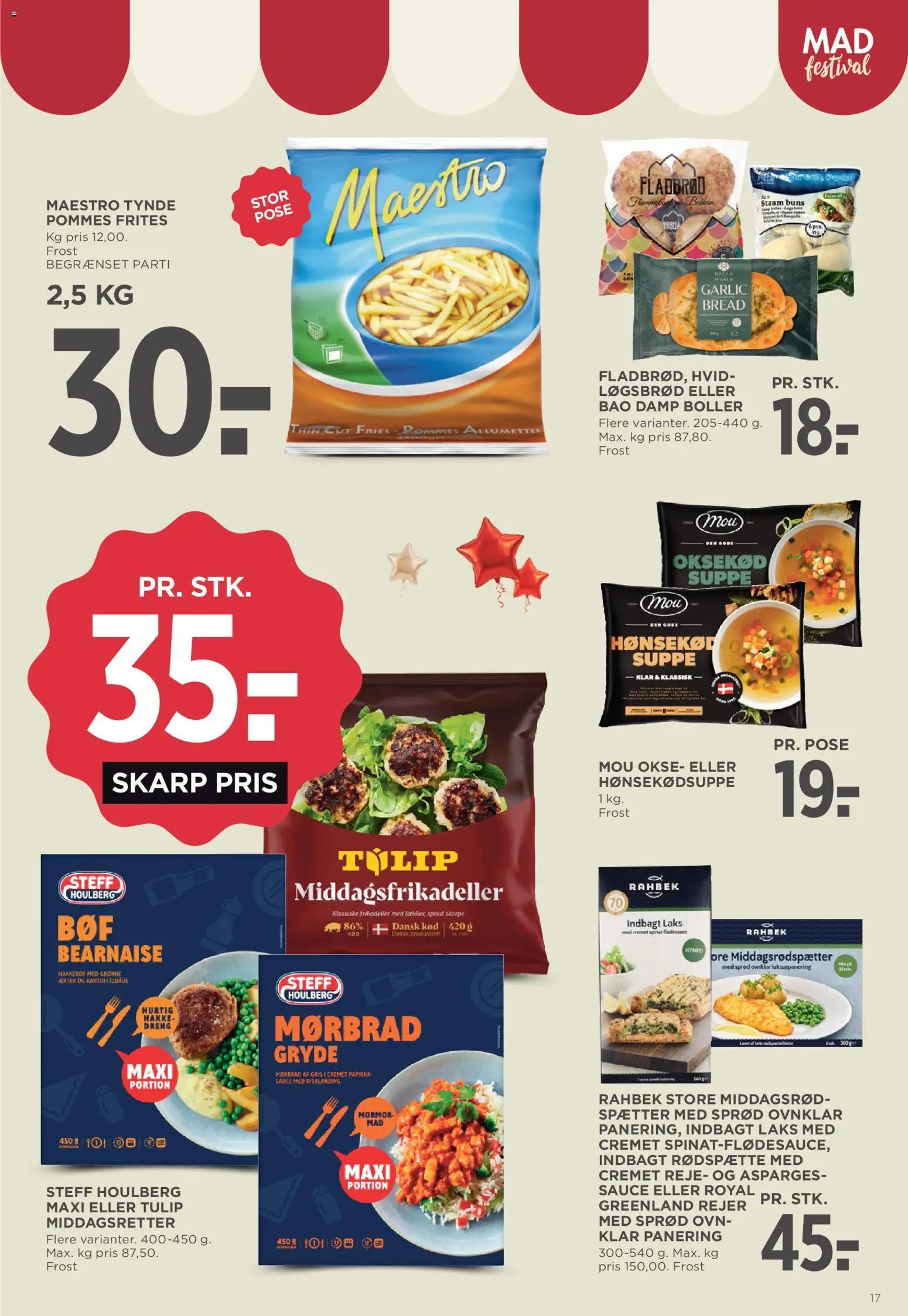 Meny tilbudsavis – gyldig fra 28/08/2026 | Side: 24 | Produkter: Oksekød, Rejer, Suppe, Asparges