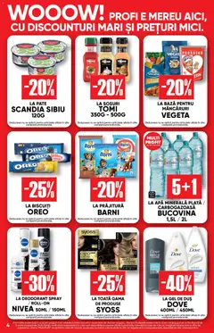 Ofertele Profi valabile de la 08.07.2026 | Pagină: 4 | Produse: Vopsea, Pate, Deodorant, Apă
